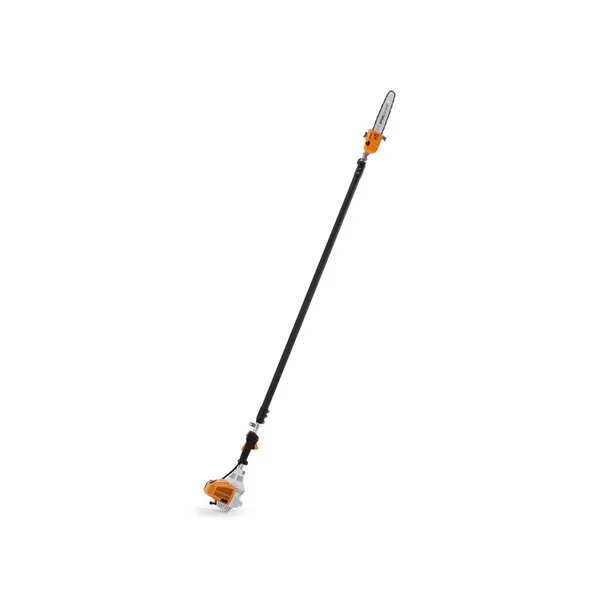 A black and orange stick with an arrow