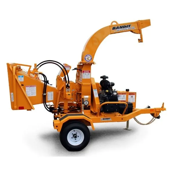 A small orange and yellow truck with a large engine.