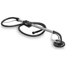 A stethoscope is laying on the ground.