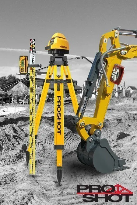 A yellow and black picture of construction equipment