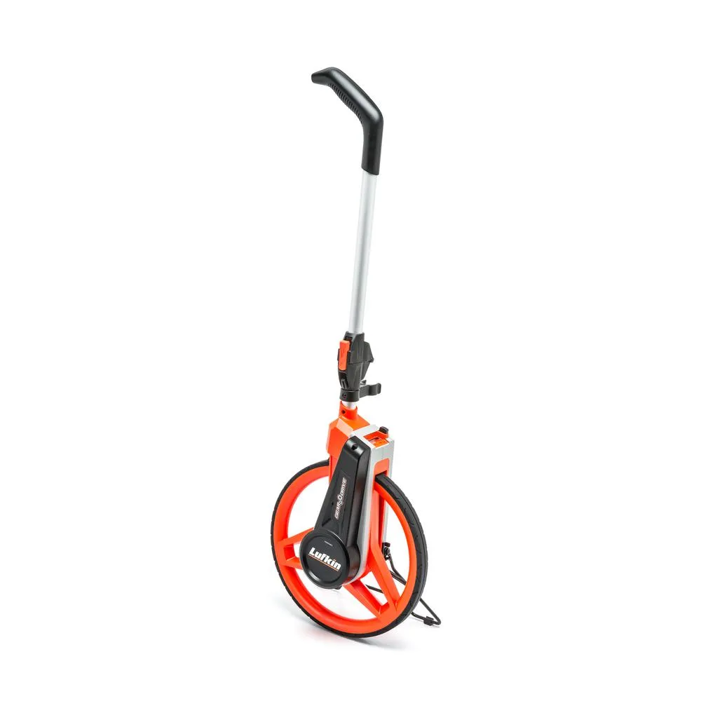 A red and black hose with a handle